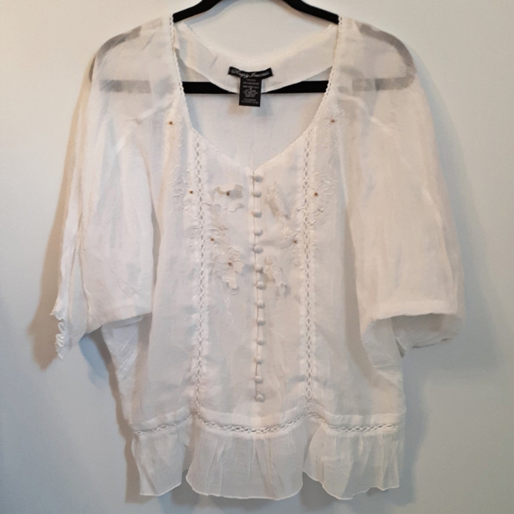 💐Simply Irresistible boho peasant chiffon